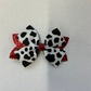 5" Cow Glitter Grosgrain