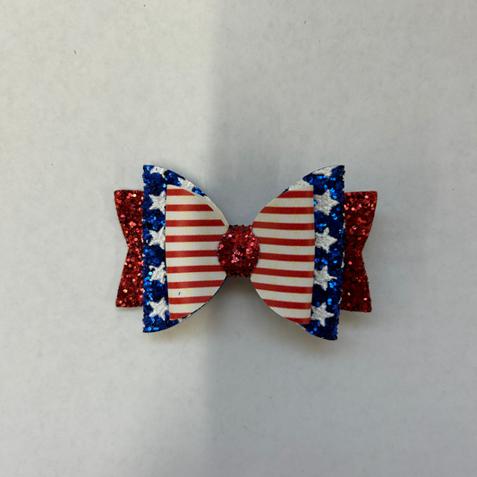 Glitter Glam Stars and Stripes