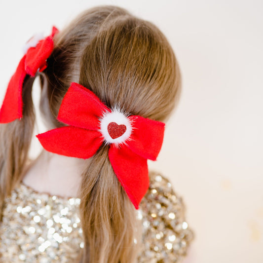 Fancy Velvet Valentines Bows