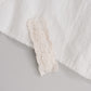 Ivory Lace Snap Clip