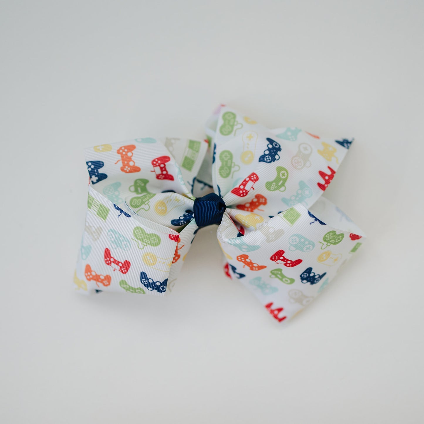 7" Gamer Girl Grosgrain Hair Bow