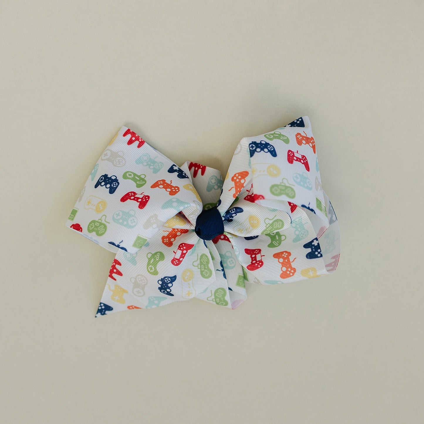 7" Gamer Girl Grosgrain Hair Bow