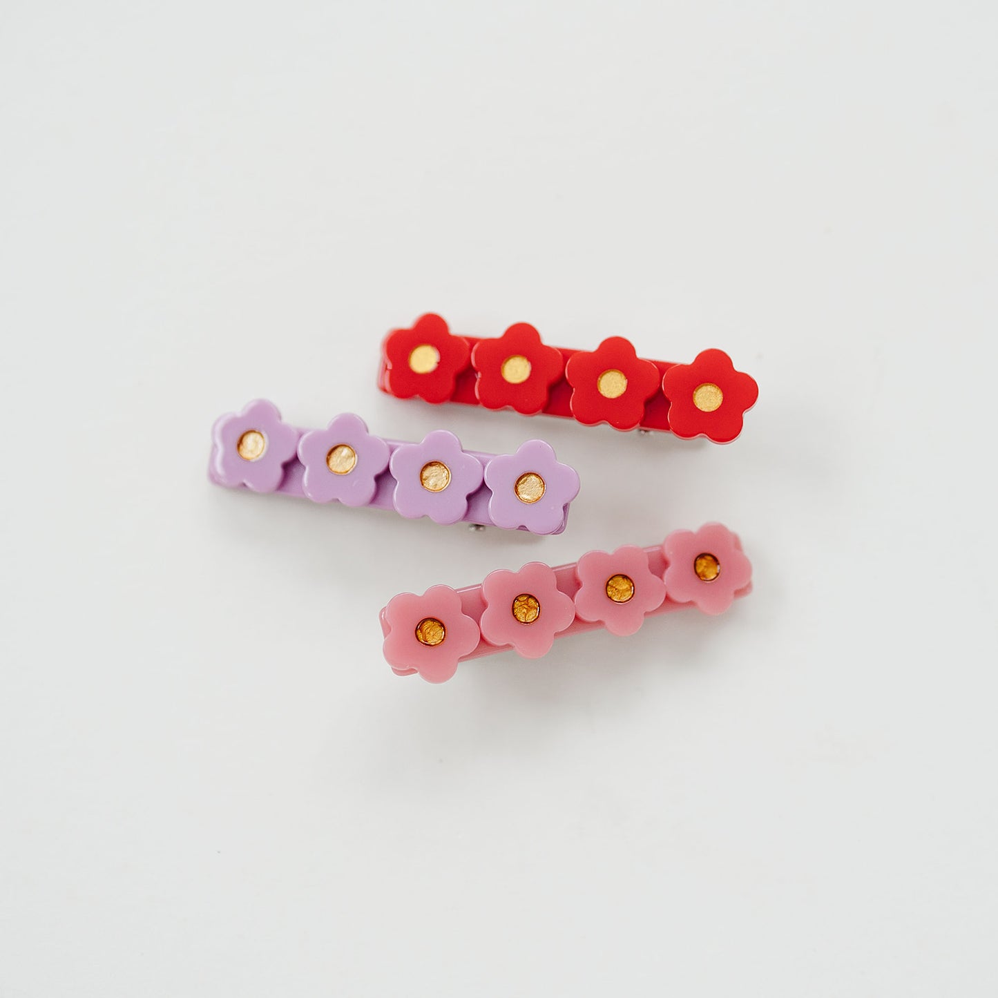 Flower Resin Clips