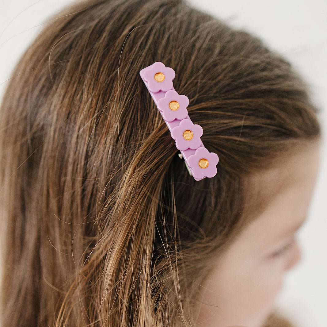 Flower Resin Clips