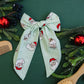 Mr. and Mrs. Clause Serged Cotton Bow