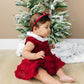 Skinny Velvet Hair Bow Hard Headband