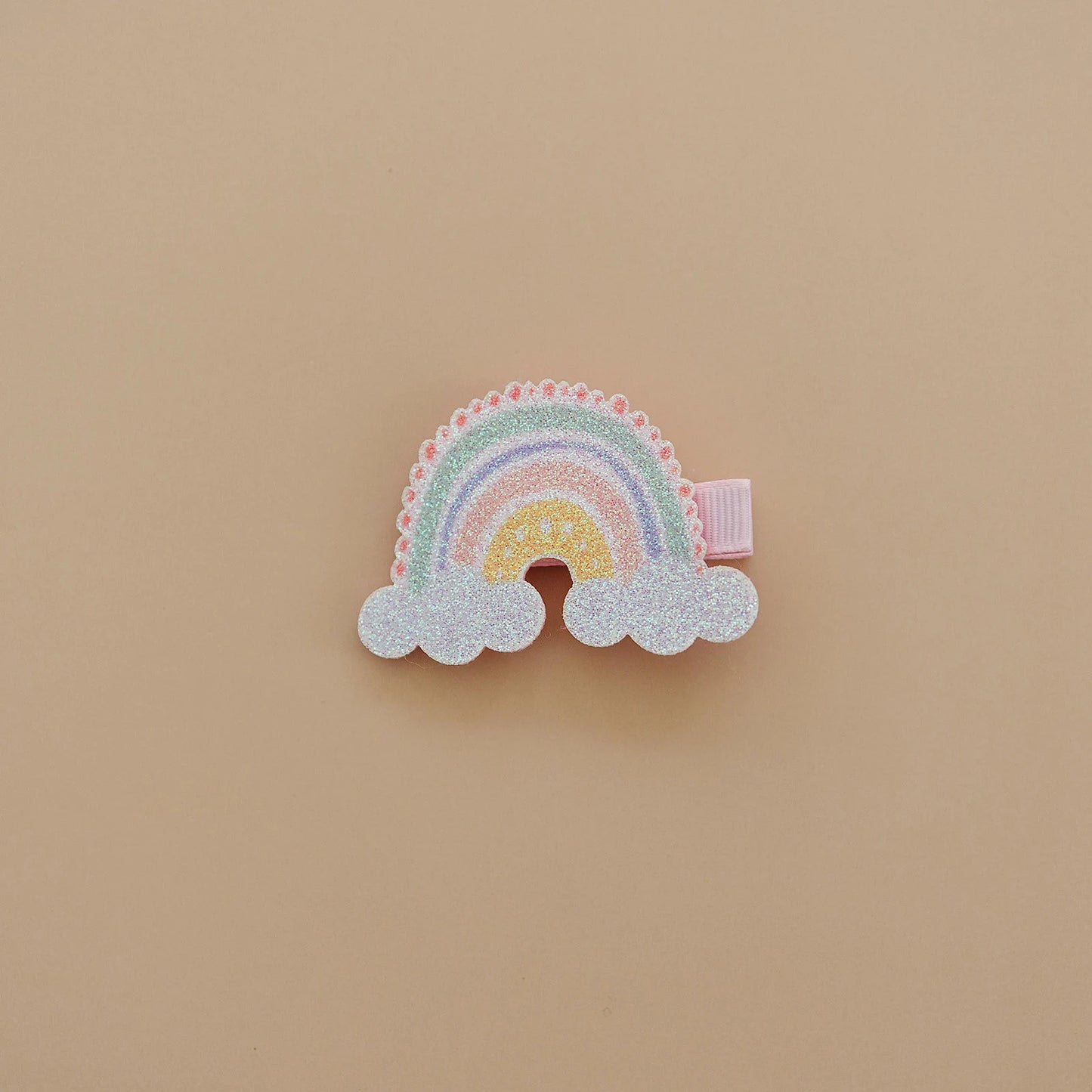 Summer Sparkle Rainbow Clips