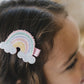 Summer Sparkle Rainbow Clips