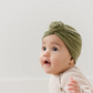 Knotted Waffle Knit Baby Turban