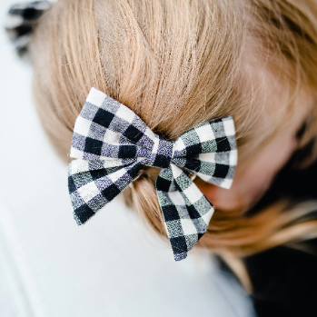 Buffalo Plaid Bow