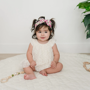 Full Bloom Floral Cutest Nylon Baby Headband