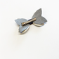 3.5” Rainbows Glitter Faux Leather Bow