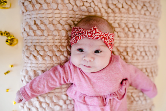 Knotted Peace Hearts Nylon Headband
