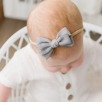Double Stacked Corduroy Hair Bows