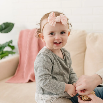 Cable Knit Nude Nylon Headband