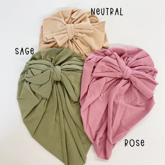 Messy Knotted Turban