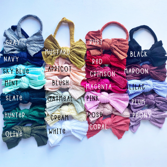 Colors of Skinny Band Cable Knit Headband - Golden Dot Lane
