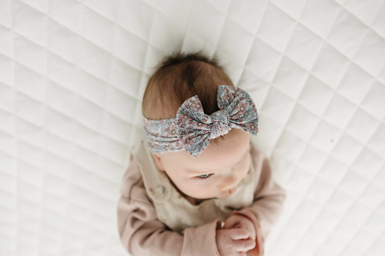 Boho Blooming Flowers Nylon Headband