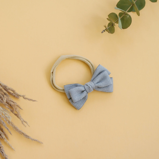 Double Stacked Corduroy Hair Bows