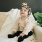 Leopard Print Baby Bun Turban