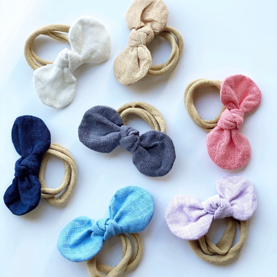 Knotted Cotton Bows