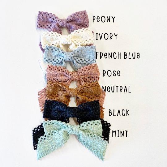 3.5" Lacey Every Day Bows