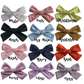 Color Options Swiss Dot Cotton Bows - Golden Dot Lane