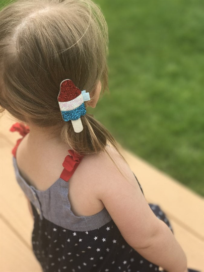 Rocket Pop Glitter Clip
