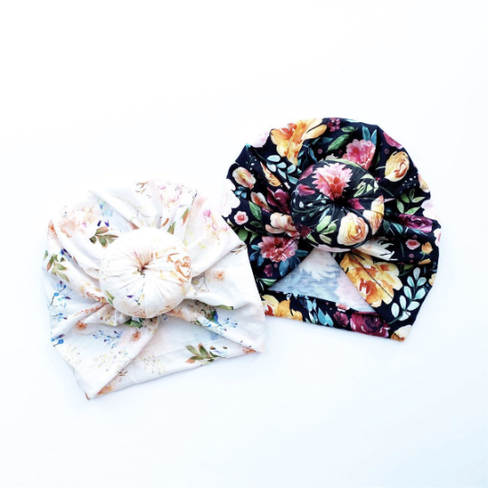 Floral Baby Turbans