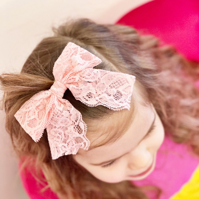 4” Vintage Lacey Bows