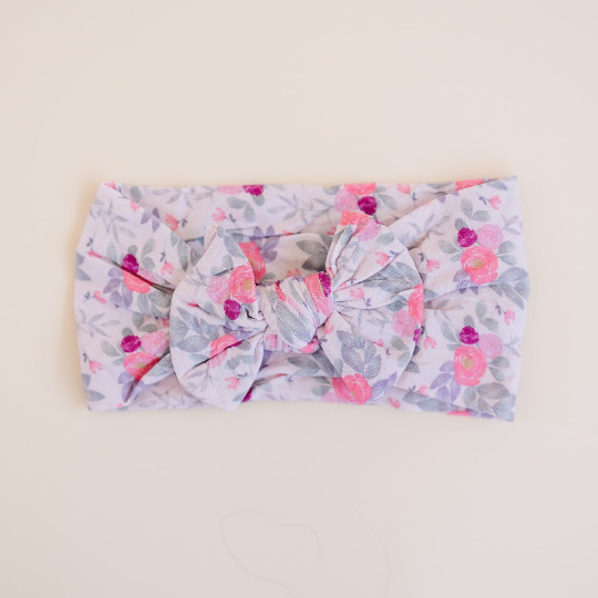 Garden Cottage Floral Nylon Headband