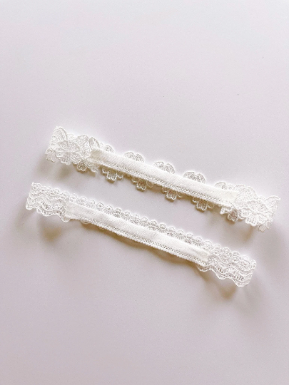 Baby Lace Ivory Headbands