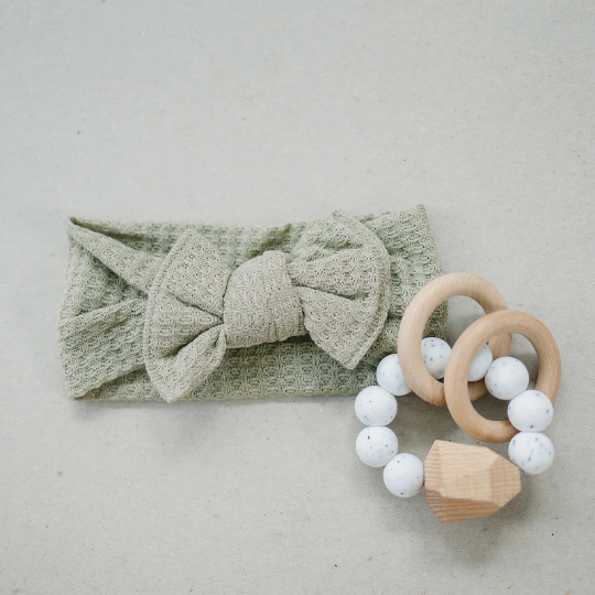 Wide Waffle Weave Headband