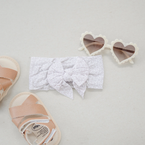 Cutest Snow Leopard Nylon Headband