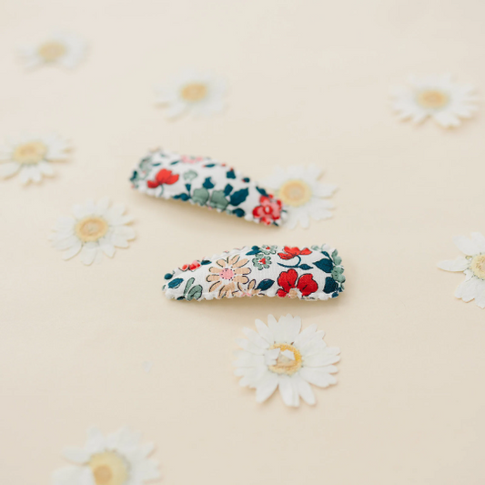 Set of 2 Perfect Summer Snap Hair Clips