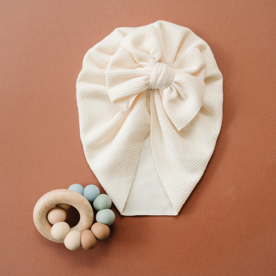 Perfect Everyday Classic Baby Bow Turban