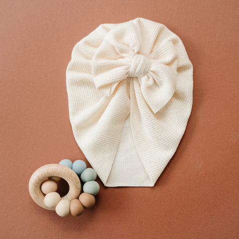 Perfect Everyday Classic Baby Bow Turban
