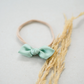 Petite Silky Knotted Ribbon Hair Bow