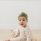 Knotted Waffle Knit Baby Turban