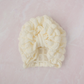 Marshmallow Texture Puff Baby Bow Turban