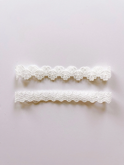 Baby Lace Ivory Headbands