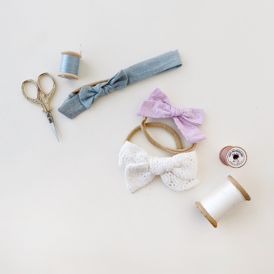 Baby Headbands and Sewing String - Golden Dot Lane