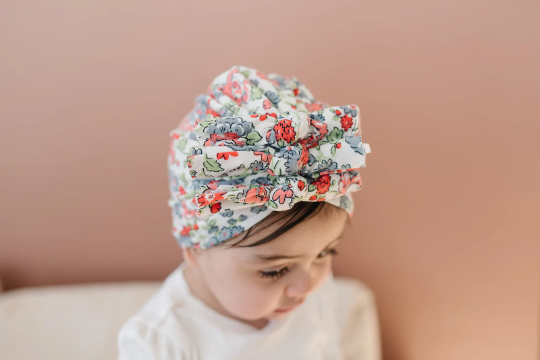 Summer Sunshine Baby Bun Turban