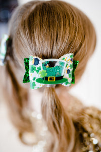 Glitter Glam St. Patrick’s Day Hair Clips