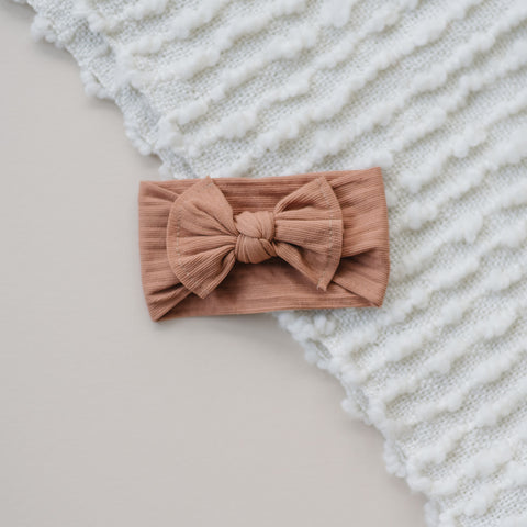 Trendy Ribbed Nylon Baby Headbands