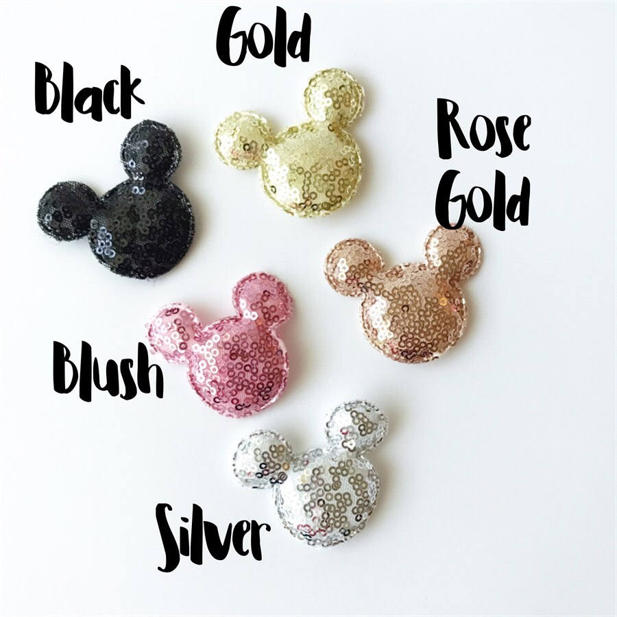 Sequin Magical Ears Clips - Golden Dot Lane